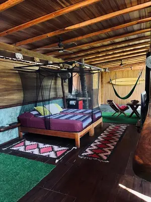 Cama o camas de una habitación en Casa Frutas y Verduras