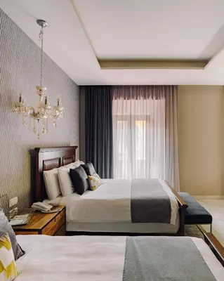 Cama o camas de una habitación en Hotel Boutique Casa Zevallos