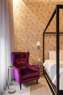 Cama o camas de una habitación en Hotel Boutique Casa Zevallos