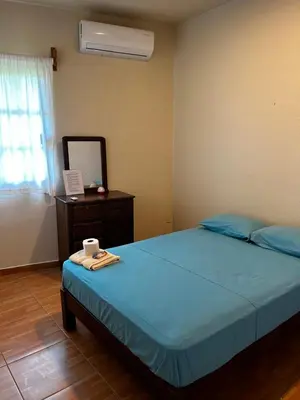Cama o camas de una habitación en Casa Yeé Lo Beé San Agustinillo