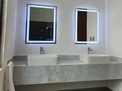 Un baño de Hotel Camino del Bosque Atlixco