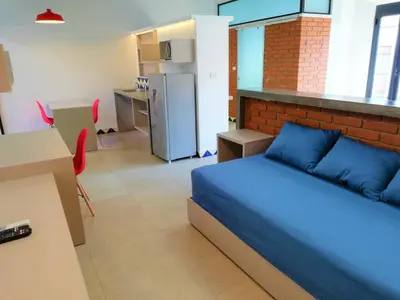 Una cocina o zona de cocina en Terraza del Alférez
