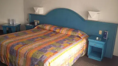 Cama o camas de una habitación en Hotel Inn Sur
