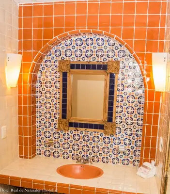 Un baño de Hotel Real de Naturales