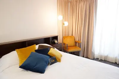 Cama o camas de una habitación en The Dear