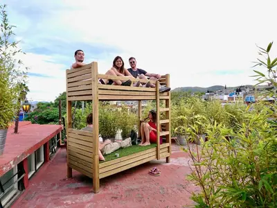Clientes alojados en Casa Angel Hostel