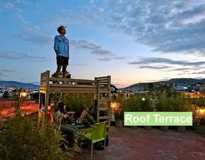 Paisaje cerca de este albergue