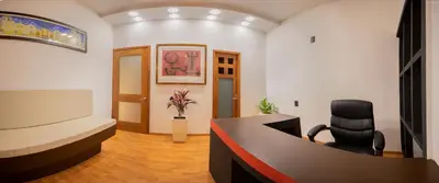 Zona de estar de Hotel Casa Barrocco Oaxaca
