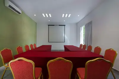 Zona business o sala de conferencias en Hilton MM Grand Hotel Puebla, Tapestry Collection