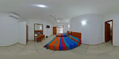 Cama o camas de una habitación en Hotel VidaMar