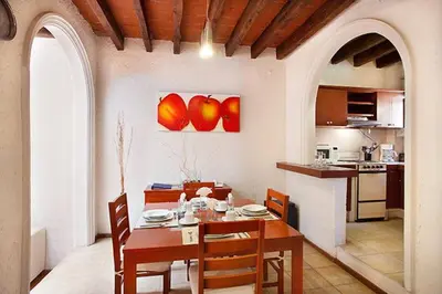 Una cocina o zona de cocina en Villas Casa Divina At San Felipe Church Area