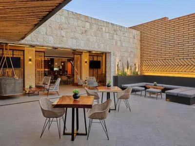 Zona de estar de Grand Fiesta Americana Oaxaca