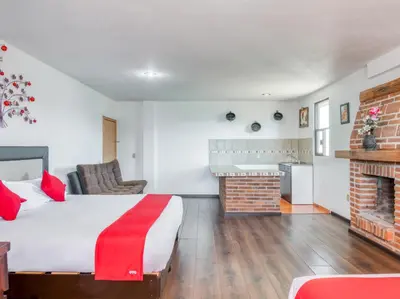 Cama o camas de una habitación en Hotel Vista Markés