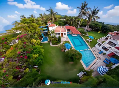 Piscina en o cerca de Quinta Celeste