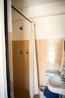 Un baño de Hotel Posada Santa Anita