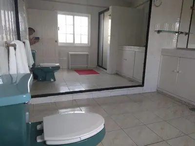 Un baño de Villa Sanford en Fraccionamiento Las Brisas