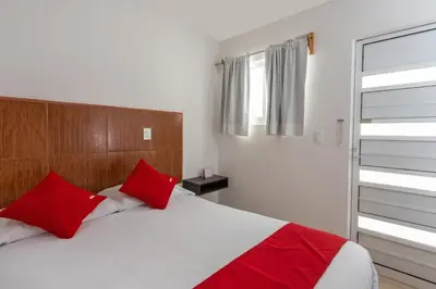 Cama o camas de una habitación en Capital O Hotel Emperadores Inn, Atlixco