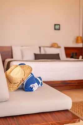 Zona de estar de Casa Lu Hotel Boutique