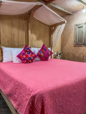Cama o camas de una habitación en Finca las Isabeles