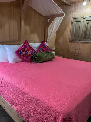Cama o camas de una habitación en Finca las Isabeles