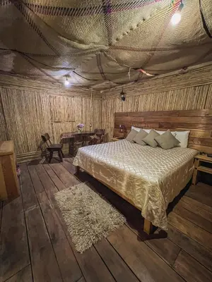 Cama o camas de una habitación en Finca las Isabeles