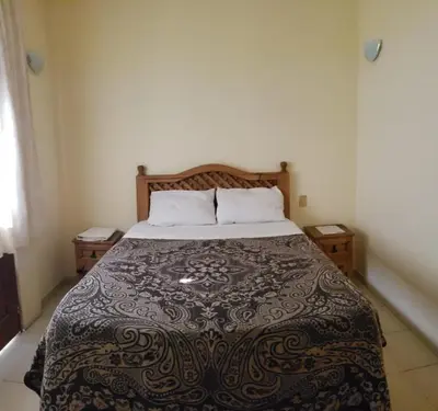 Cama o camas de una habitación en Hotel Centro Historico