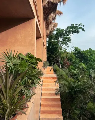 Jardín al aire libre en Monte Uzulu