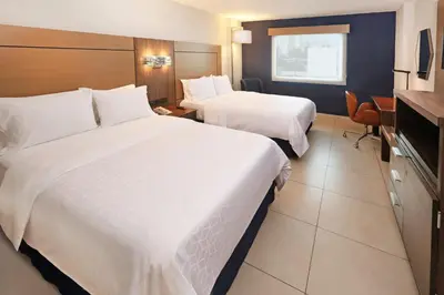 Cama o camas de una habitación en Holiday Inn Express Veracruz Boca del Rio by IHG
