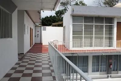 Un balcón o terraza de Hotel Juarez