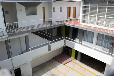 Un balcón o terraza de Hotel Juarez