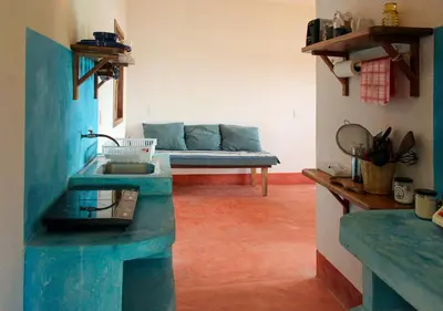 Zona de estar de Posada La Sabila