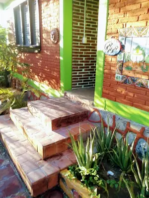 Jardín al aire libre en Casa Gundi y Tomas