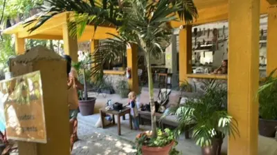 Zona de estar de HOSTAL CASA DEL ANGEL