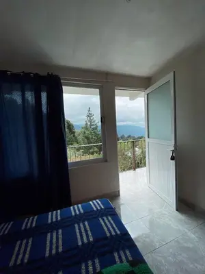 Cama o camas de una habitación en Hostal mandala Evelyn