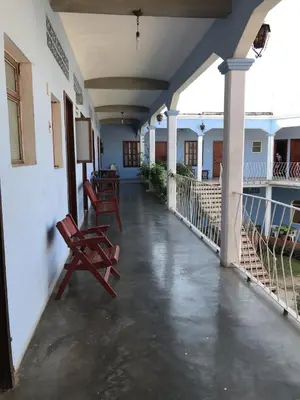 Un balcón o terraza de Hotel Izala