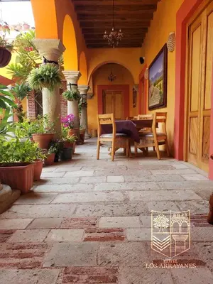Un patio o zona al aire libre en Los Arrayanes
