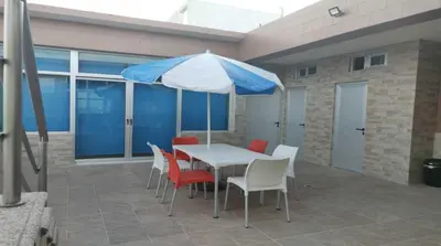 Un patio o zona al aire libre en Harbour Inn - Veracruz