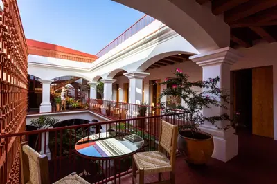 Zona de estar de Hotel Ayook