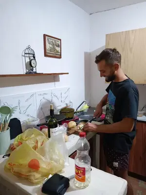 Comida en o cerca de este albergue