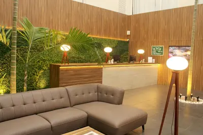 Zona de estar de Hotel Costa Verde
