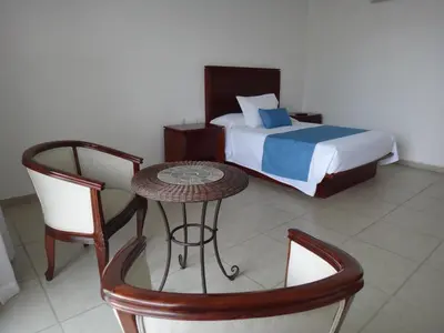 Cama o camas de una habitación en Hotel Boutique Casa Bella
