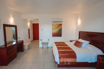 Cama o camas de una habitación en Hotel Boutique Casa Bella