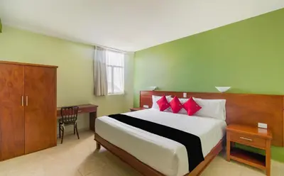 Cama o camas de una habitación en Hotel San Pablo