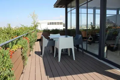 Un balcón o terraza de Small cozy apartment in the historic center
