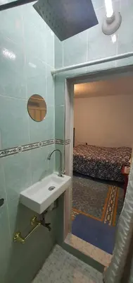 Un baño de Departamentos muy cercanos al aeropuerto T2 wifi free