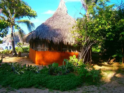 Jardín al aire libre en Lo Cósmico