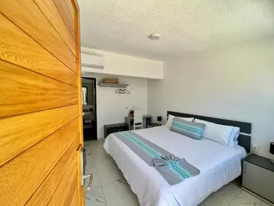 Cama o camas de una habitación en Villa Santa Julia