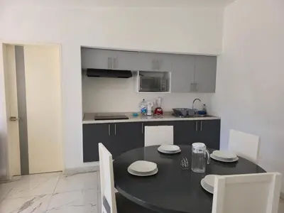 Una cocina o zona de cocina en Villa Santa Julia