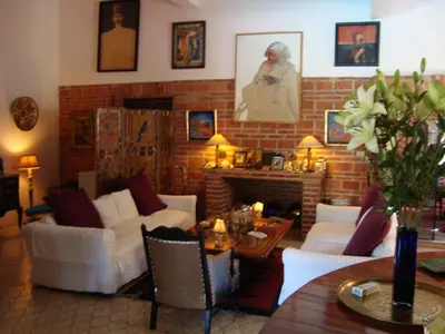 Zona de estar de Casa Marly