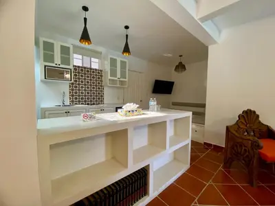 Una cocina o zona de cocina en Hotel Spa Posada Tlaltenango